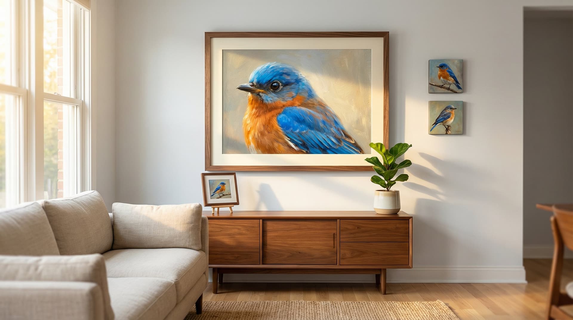 How to Display Bird Portraits at Home – Creative Ideas That Make Your Feathered Friends Shine