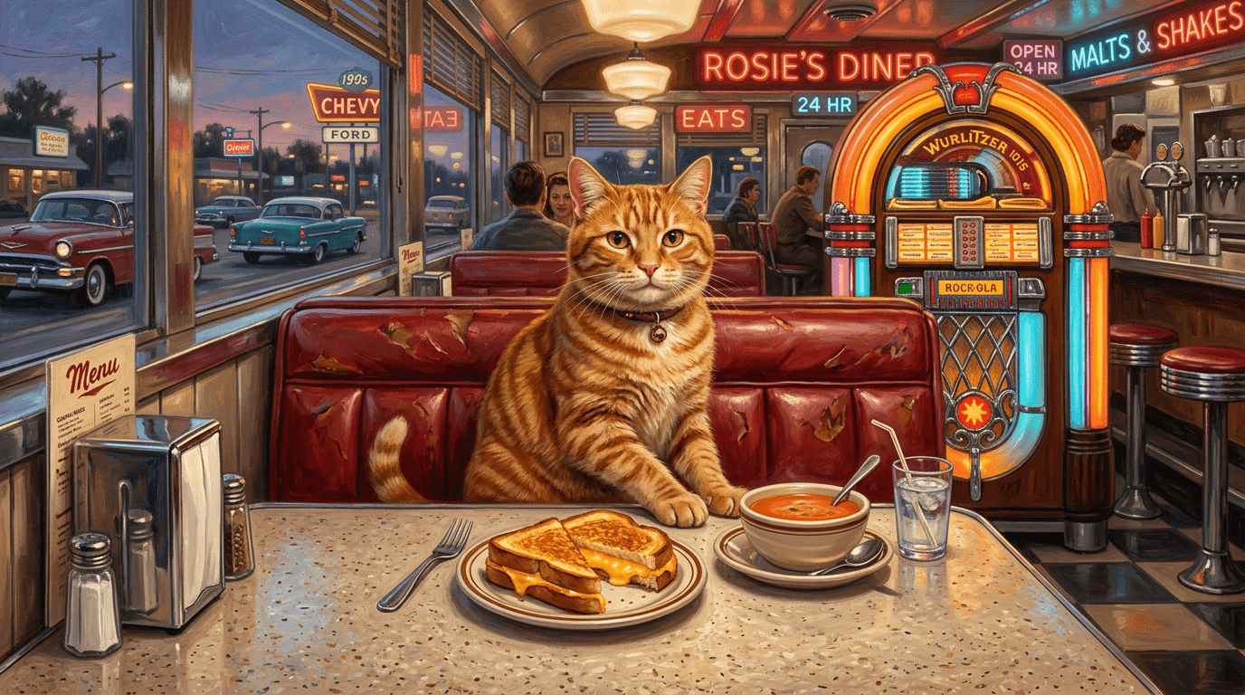 Grilled Cheese Bird Portraits - Grilled Cheese (Diner) style bird portrait