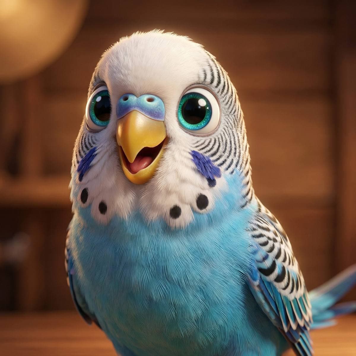 Bird Art Prints From Your Photos - 3D Animated style bird portrait