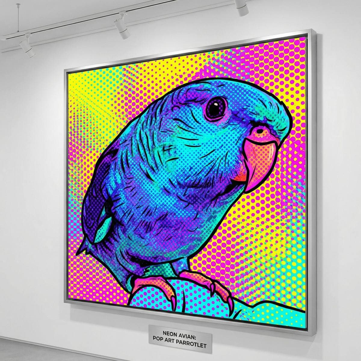 Bird Wall Art From Your Own Photos - Pop Art style bird portrait